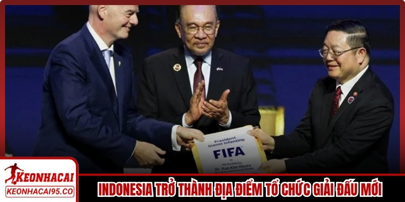 Indonesia trở thành địa điểm tổ chức giải đấu mới của khu vực