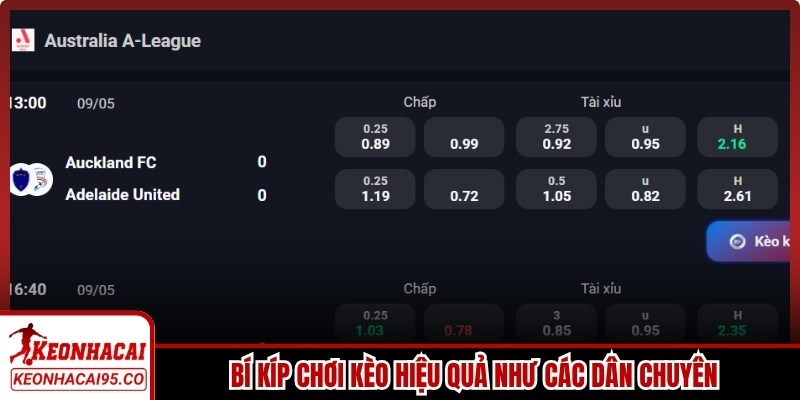 Bí kíp chơi kèo hiệu quả như các dân chuyên là phân tích phong độ chơi