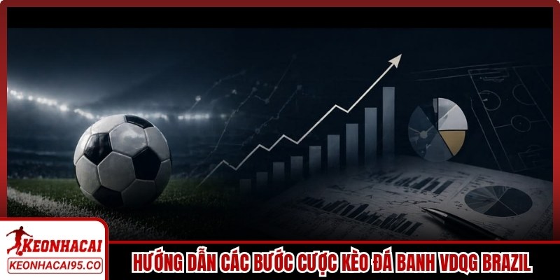 Hướng dẫn các bước cược kèo đá banh VDQG Brazil đơn giản