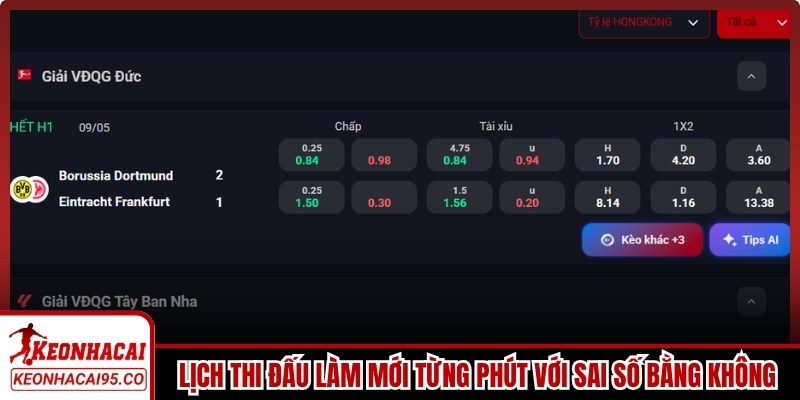 Theo dõi xuyên suốt mỗi ngày theo khung giờ Việt chuẩn xác