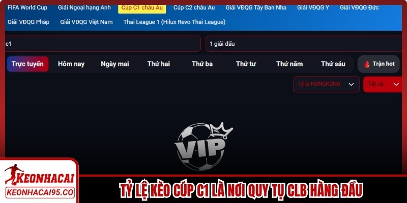 Tỷ Lệ Kèo Cúp C1 - Cẩm Nang Soi Kèo Champions League 2026 1 Tỷ lệ kèo cúp C1 là nơi quy tụ CLB hàng đầu tạo nên sự kịch tính đặc biệt